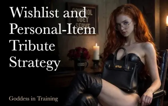 Wishlist and Personal-Item Tribute Strategy Course