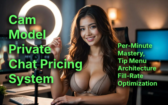 Cam Model Private Chat Course - how to price private chats as a cam model
