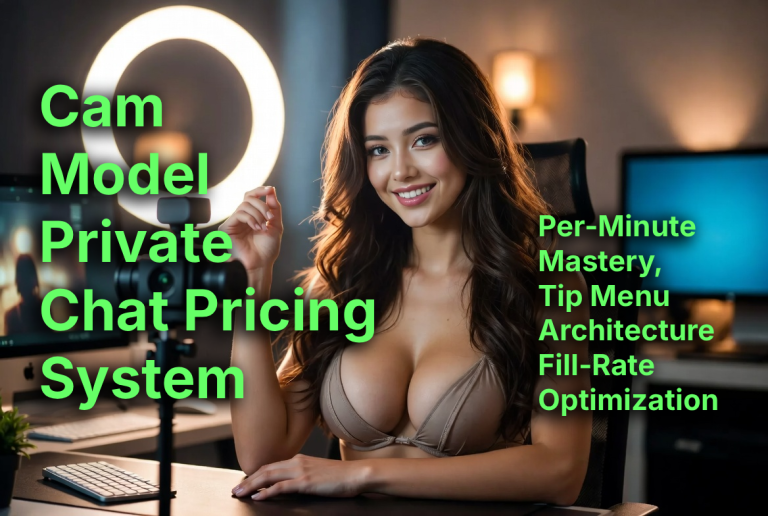 Cam Model Private Chat Course - how to price private chats as a cam model