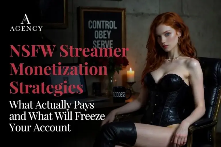 NSFW Streamer Monetization in 2026- What Actually Pays and What Will Freeze Your Account
