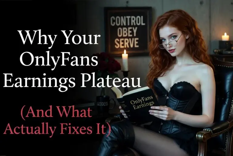 Why Your OnlyFans Earnings Plateau (And What Actually Fixes It)